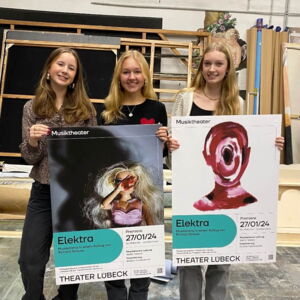 Plakatwettbewerb des Theaters Lübeck 2024