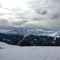 Die Skifahrt in Klasse 9 zum Hotel auf der Alm - für viele das erste Mal Hochgebirge