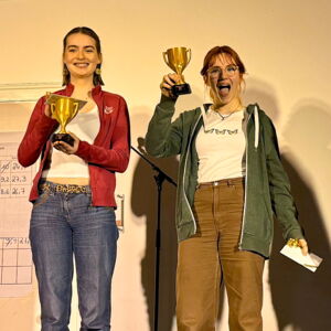 Gewinnerinnen des schulinternen Poetry-Slams 2024