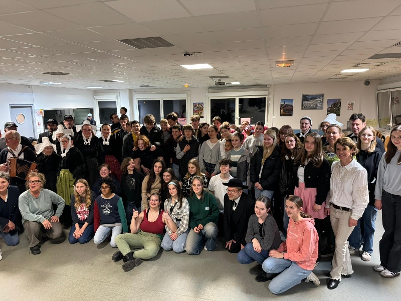Gruppenbild Deutsch-Französischer Austausch